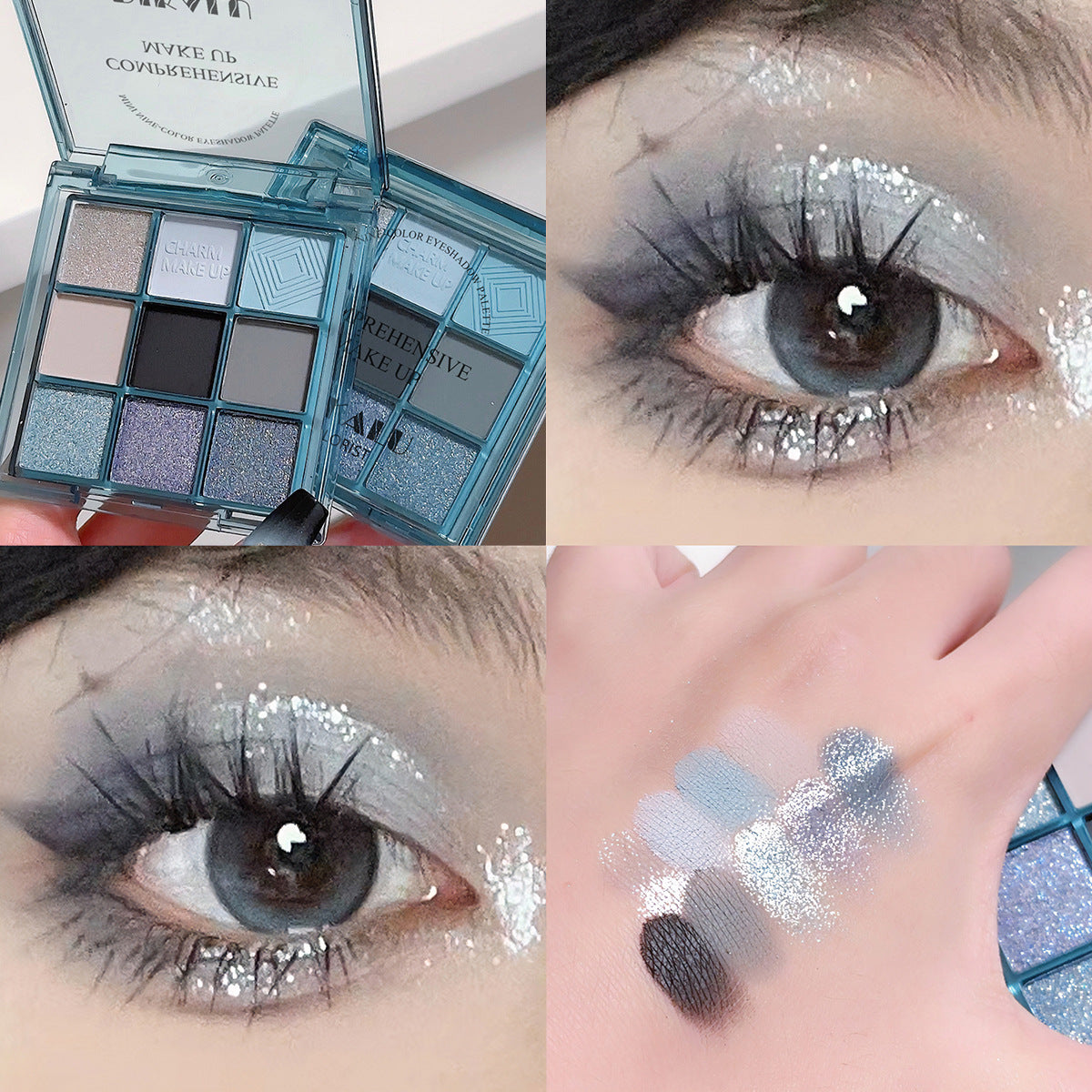 DIKALU Sunset Spectrum Eyeshadow Palette