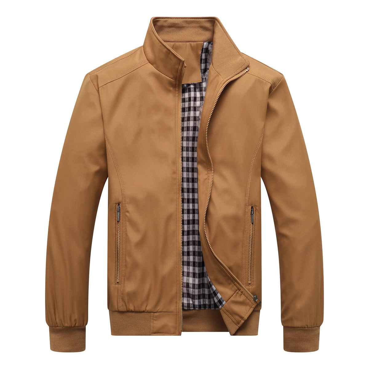 Men's casual jacket outerwear sportswear in a clean, versatile design