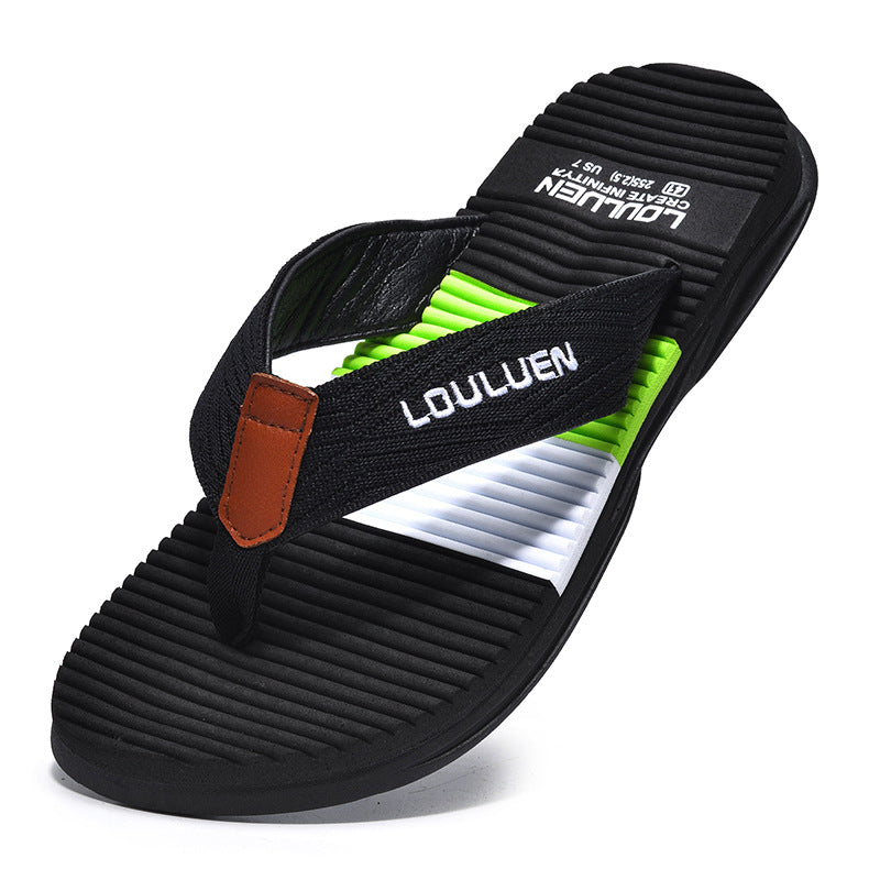 2024 Summer Men's Flip Flops - Non-Slip Rubber Sandals