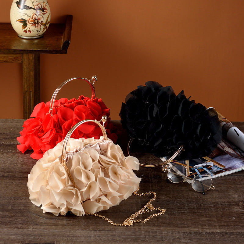 Handheld ladies' polyester banquet bag by My Store, compact clutch design for formal occasions