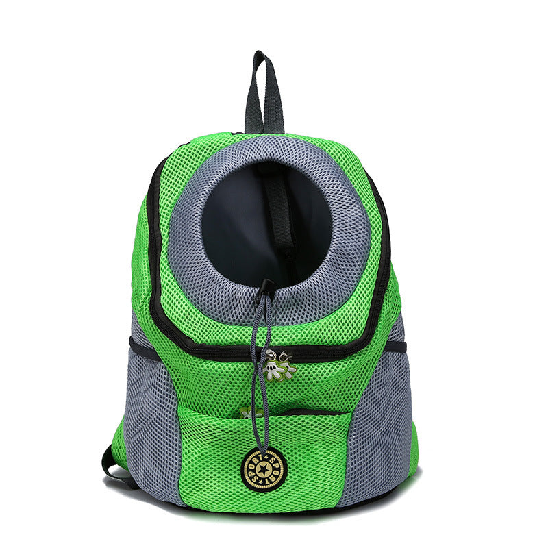 Pet backpack dog backpack by My Store, featuring a spacious carrier design with adjustable straps