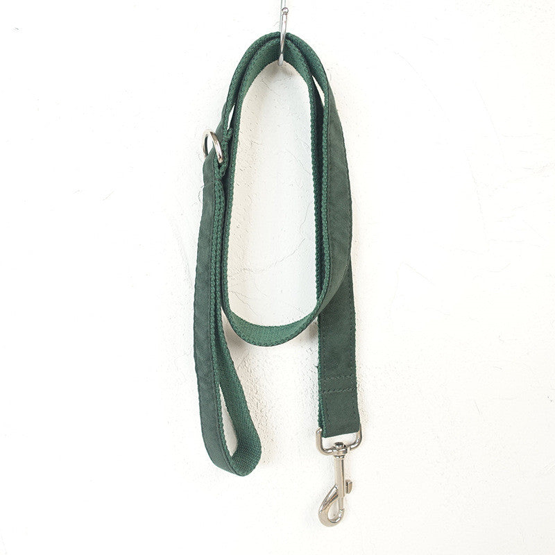 MUTTCO pet collar with bow and traction set in a coordinated design