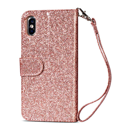 Zipper phone case in black with secure zip closure and compact protective design