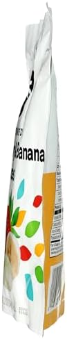 Freeze-dried strawberry and banana blend in a 1.2 oz package by 365 by Whole Foods Market, showing vibrant fruit pieces.