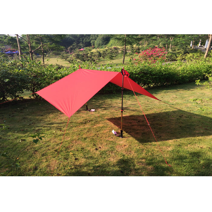 Silicon coated tent floor cloth, lightweight protective groundsheet for camping tents