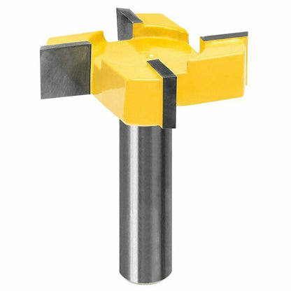 Four-blade T-shaped slotting knife by My Store for precise woodworking grooves