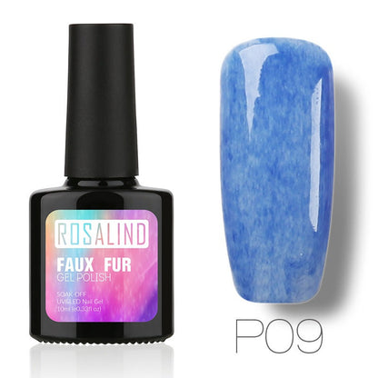 Nail Rubber Fur nail polish by My Store in a textured, furry finish bottle