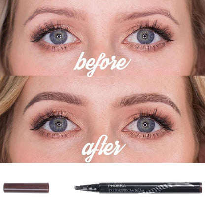 My Store ultra-fine four-comb eyebrow pencil for precise, long-lasting brow definition