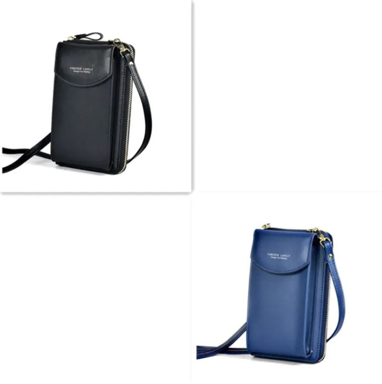 Lux Chic PU leather handbag by BACKUPMYFILESNOW® featuring a stylish design with top handles and gold-tone hardware.