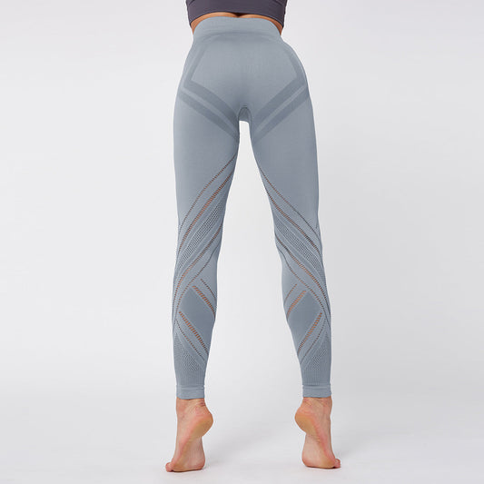 Seamless yoga pants running leggings fitness pants in a sleek, comfortable design