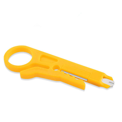 Multifunctional network cable pliers, handheld crimping tool with metal jaws and ergonomic handle