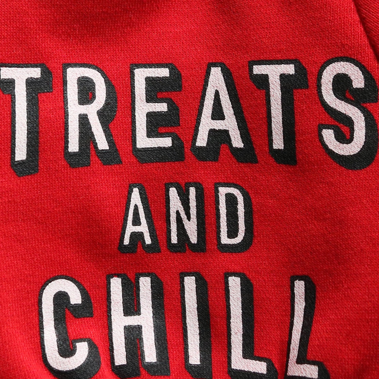 Fleece pet sweater in soft fabric, shown in a simple design for dogs or cats