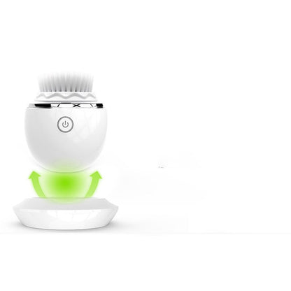 Ultrasonic electric face washer by My Store, handheld facial cleansing device with a sleek compact design