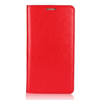 Black leather flip case cover for Apple iPhone X and iPhone 7 Plus-compatible mobile phones
