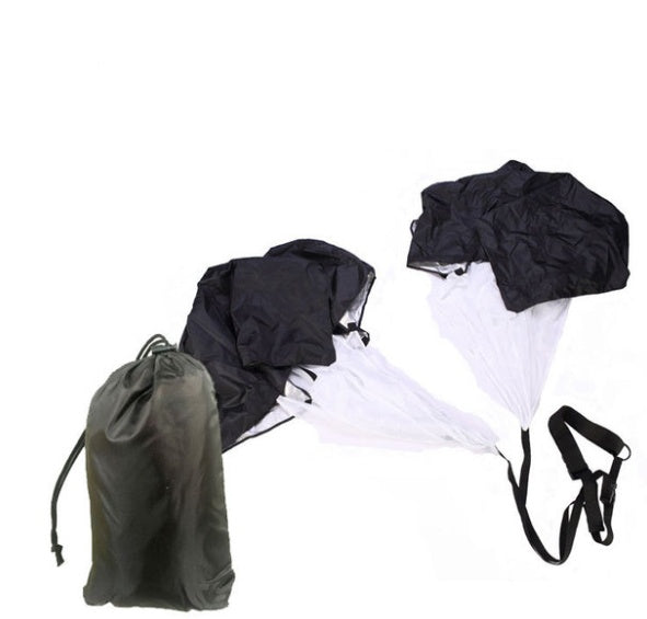 56-inch running speed training parachute for resistance sprint workouts