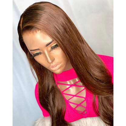 Solid color mid-length curly women's wig from BACKUPMYFILESNOW.COM® with voluminous curls and natural-looking hair.