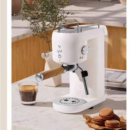 Espresso Machine with Milk Frother and Grinder 110V
