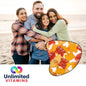 Colorful multivitamin mix in corn-shaped candies by Your Label, showcasing vibrant flavors and bright packaging.