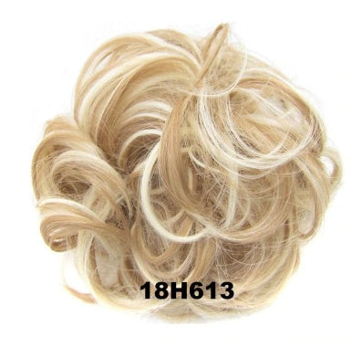 Hair ring in a simple design, shown against a plain background