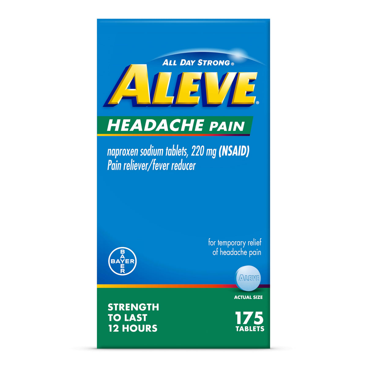 Aleve Headache & Fever Reducer 175ct