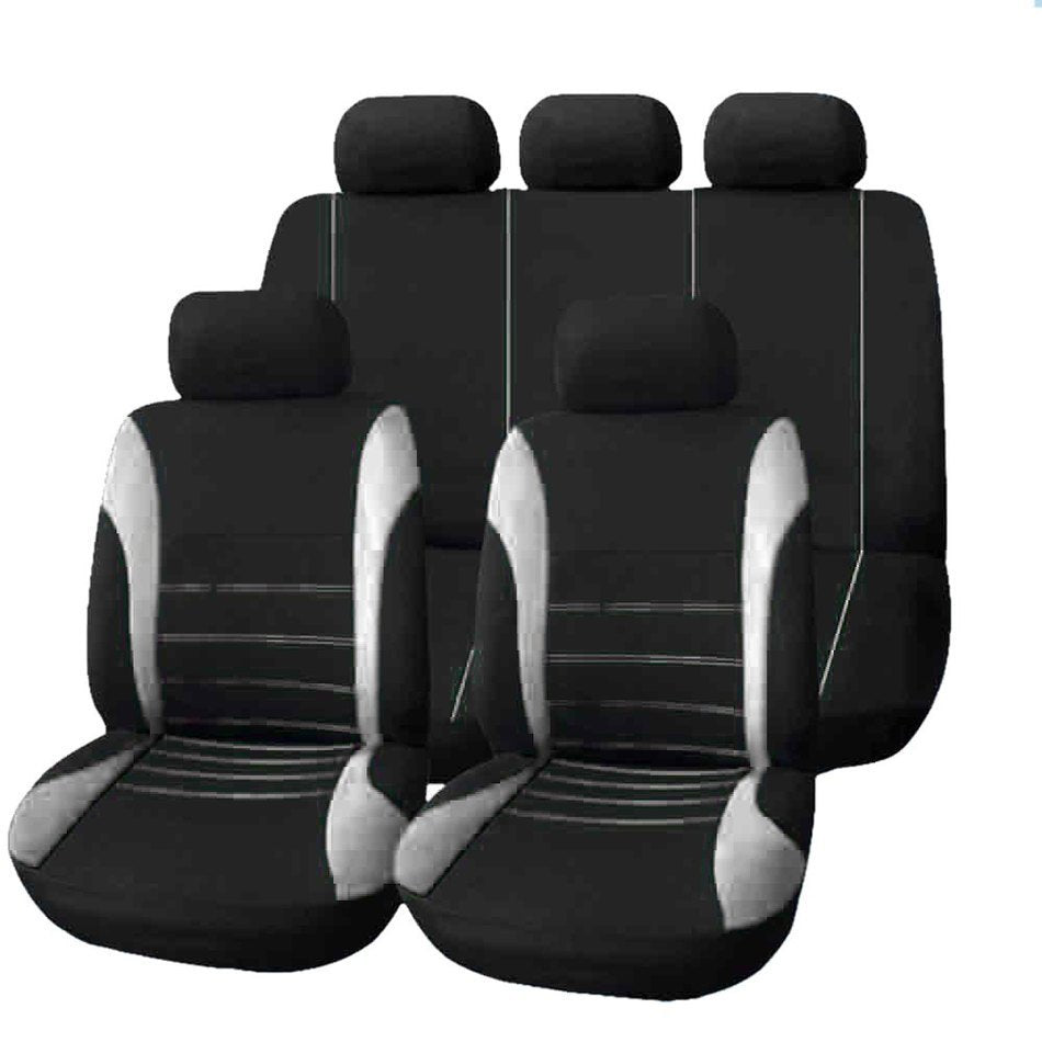 5-seater car seat cover cushion, full interior seat protection set visible”】【