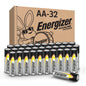 Energizer AA PowerPlus 32-Pack Long-Lasting Batteries