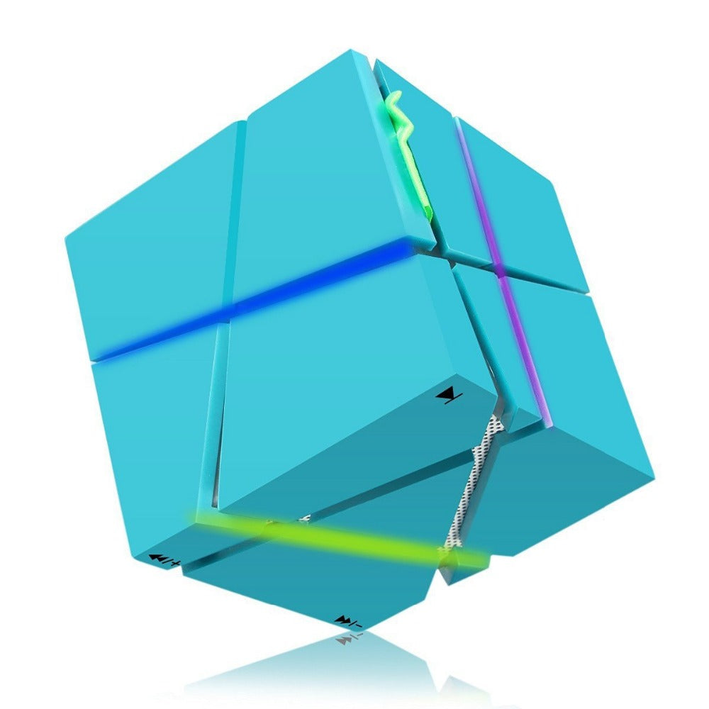 Cube Q1 wireless Bluetooth HiFi small speaker in compact cube design