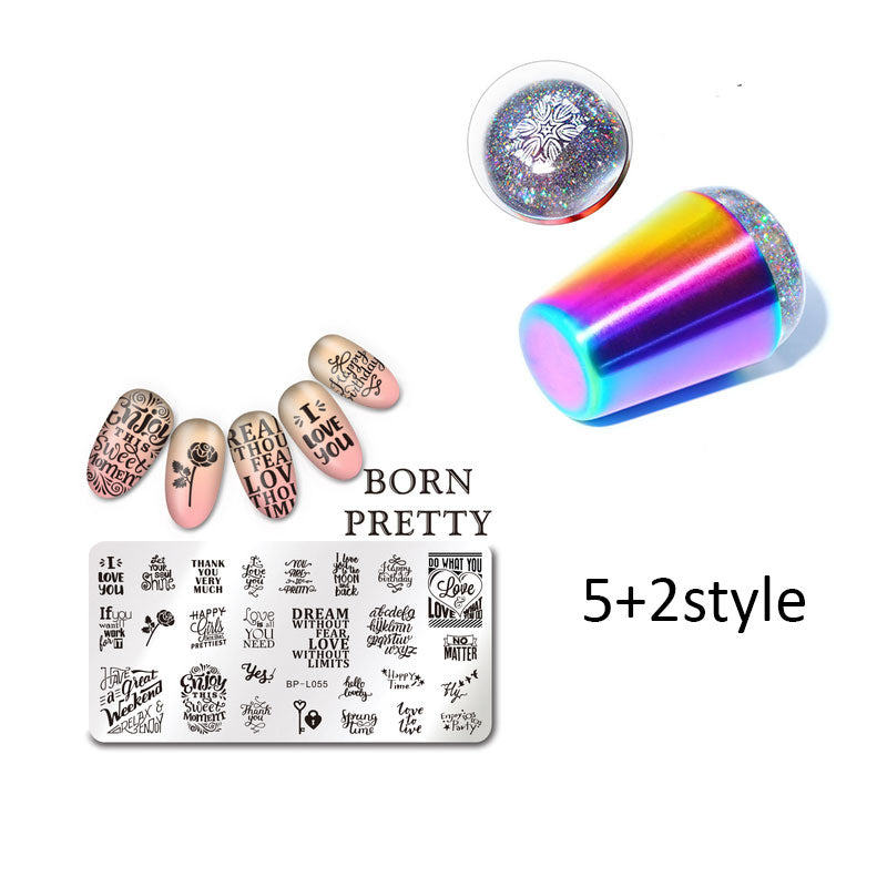 Nail printing tools for detailed nail art designs by My Store