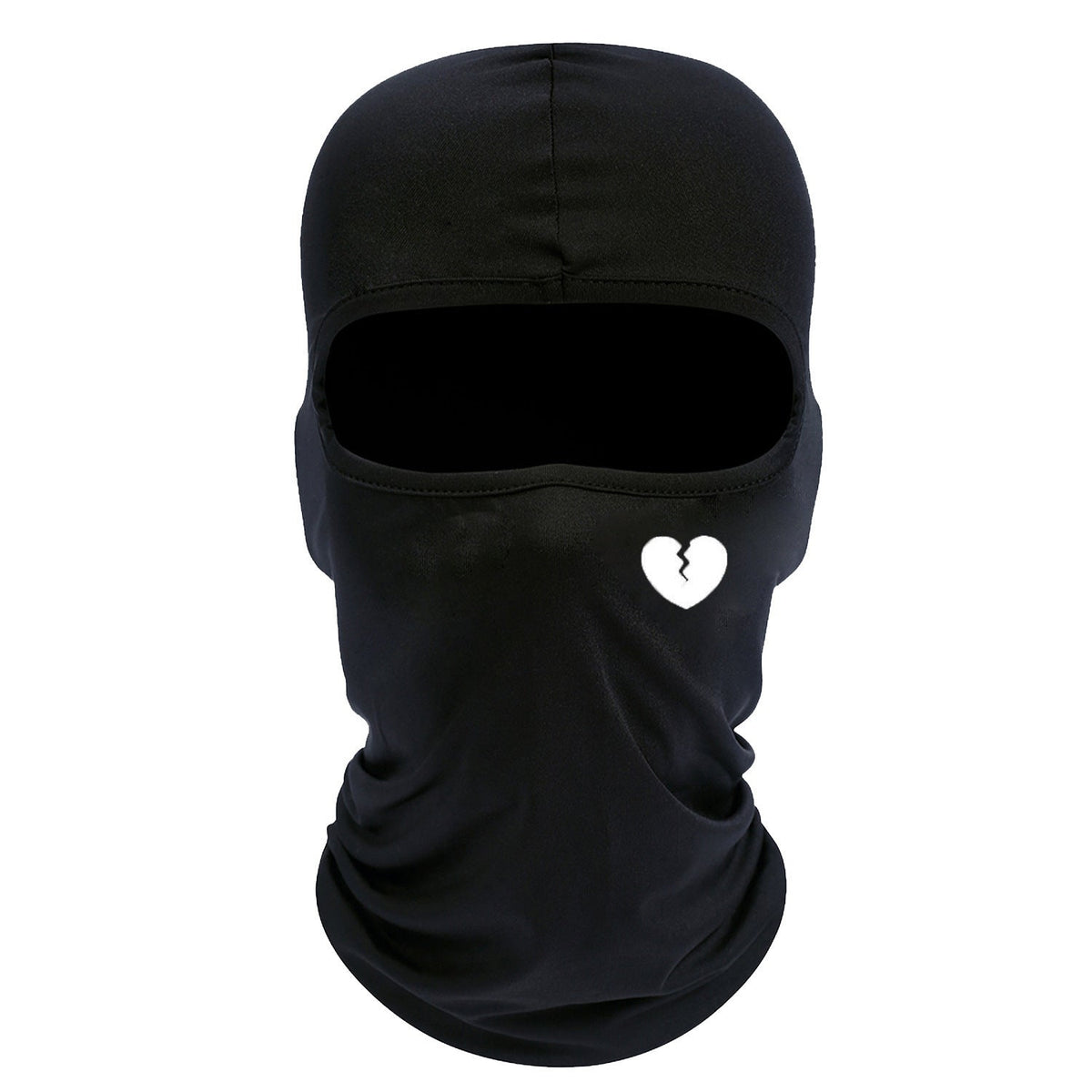 Outdoor printed balaclava breathable sun protection single-hole pullover face covering