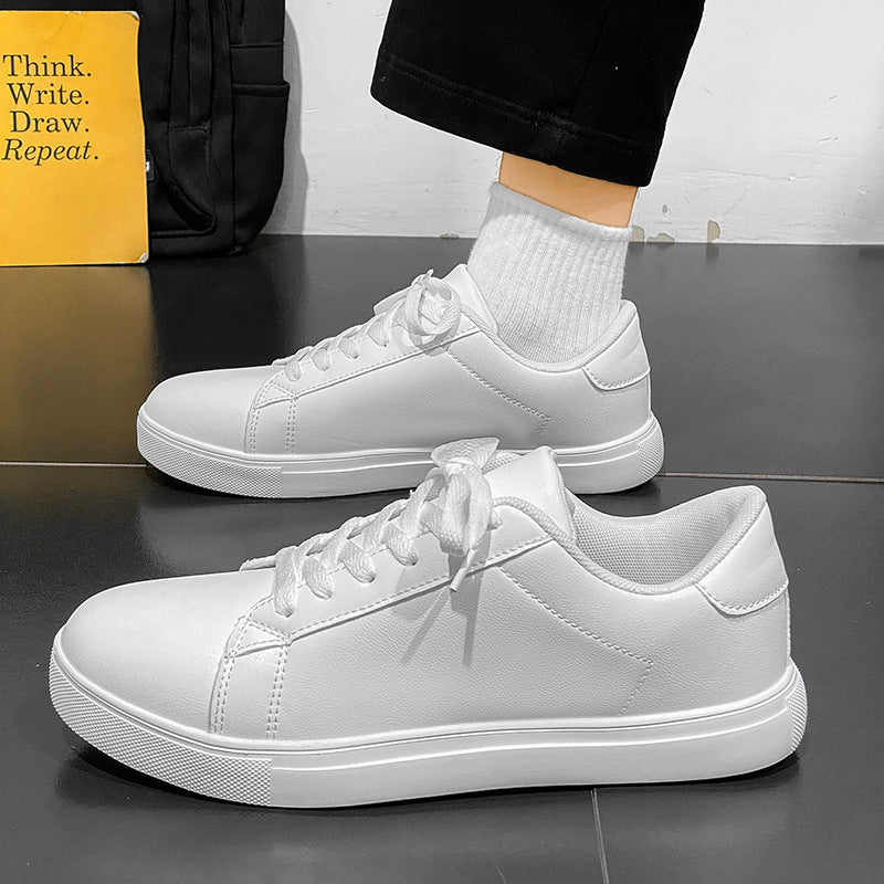 Men's casual lightweight soft-soled sneakers in a simple low-top design.
