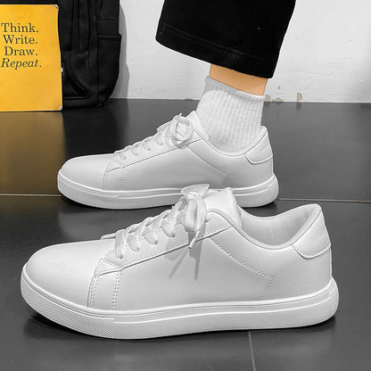 Men's casual lightweight soft-soled sneakers in a simple low-top design.
