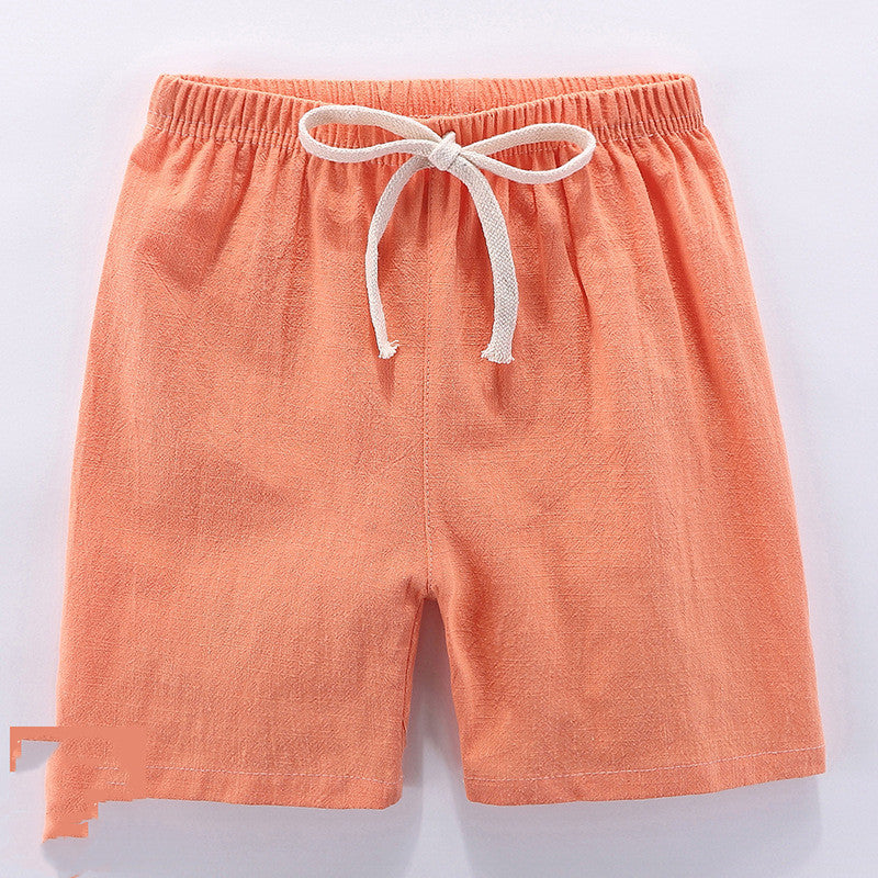 New summer children's thin five-point shorts pants in a lightweight design