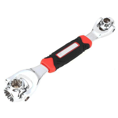 Multifunctional Tiger Wrench tool with durable metal construction and adjustable gripping jaws