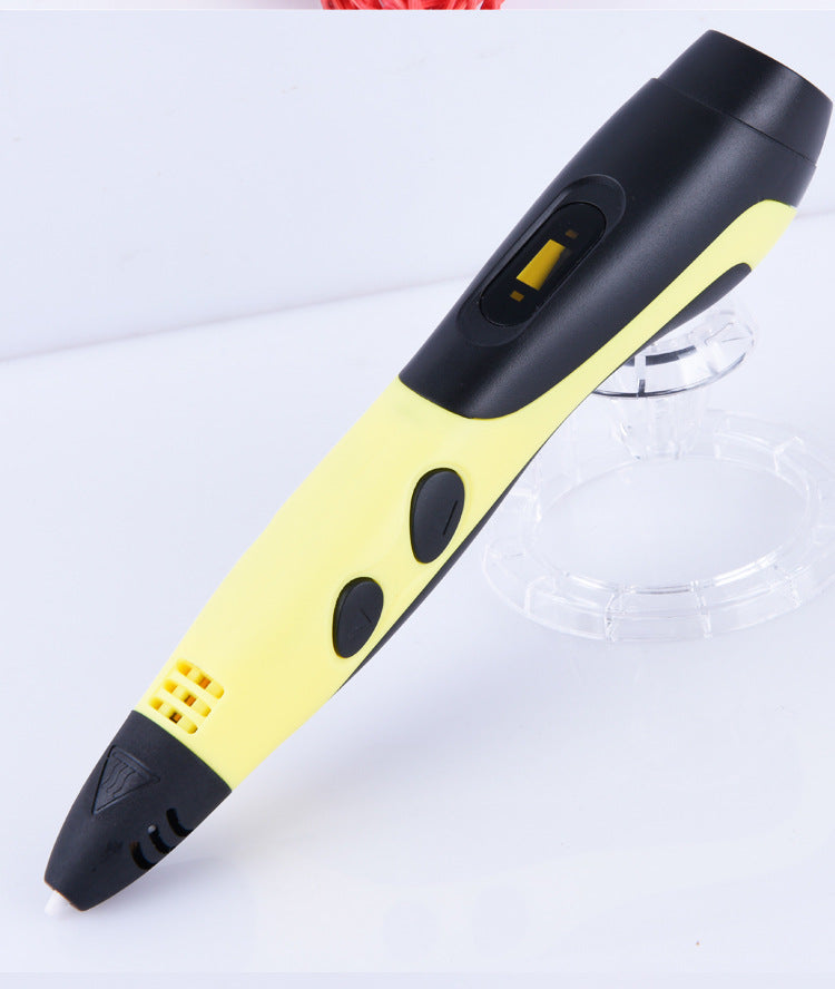Six generations of 3D printing pens displayed together by My Store