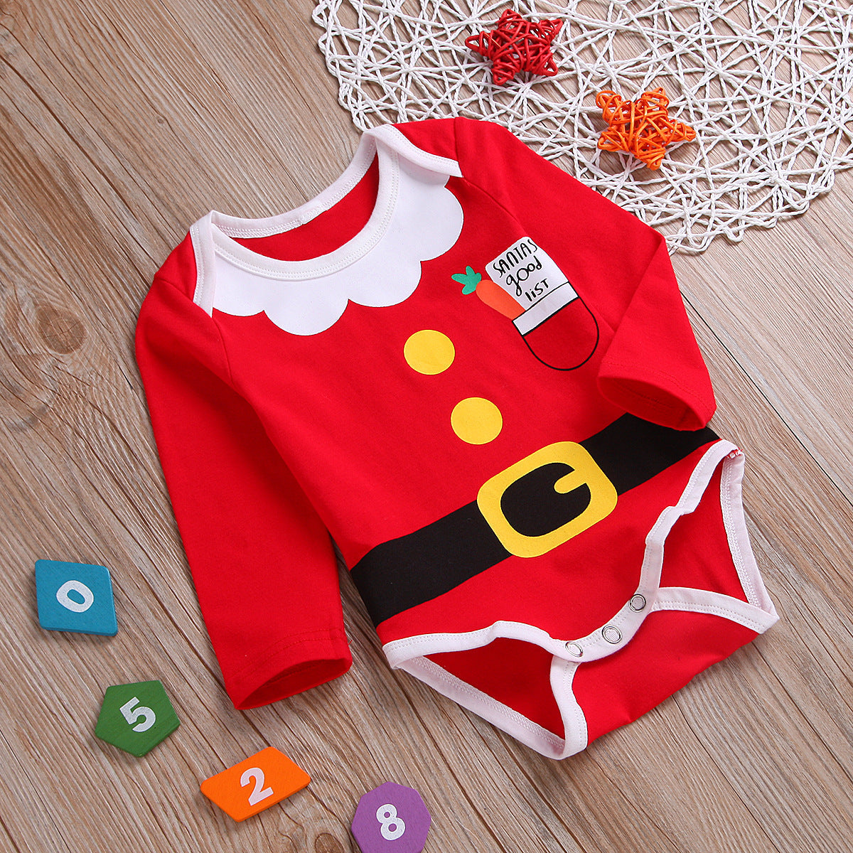 Baby Christmas suit by My Store, festive holiday outfit for infants