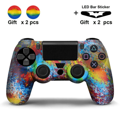 PS4 handle protector for game controllers, black protective cover by My Store