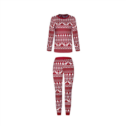 Christmas printed parent-child wear by My Store in festive matching designs