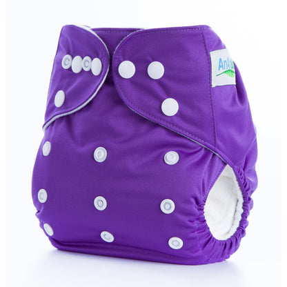 Solid color leak-proof baby diaper pants