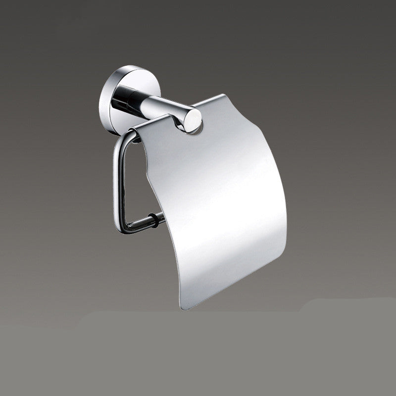 304 stainless steel bathroom towel rack set with modern wall-mounted hardware pendant design