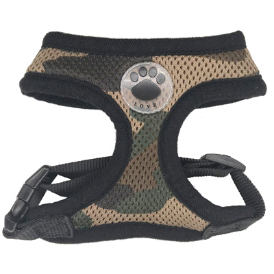 Breathable mesh dog harness by My Store, lightweight design with adjustable straps
