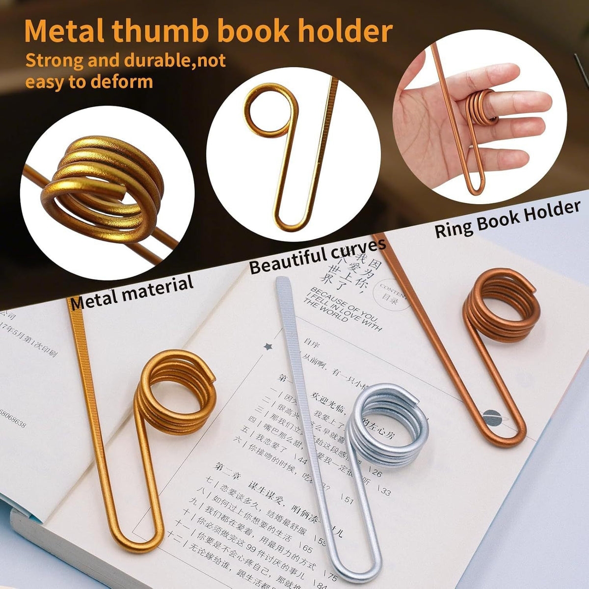 Creative books ornament bookmark reading accessory by My Store