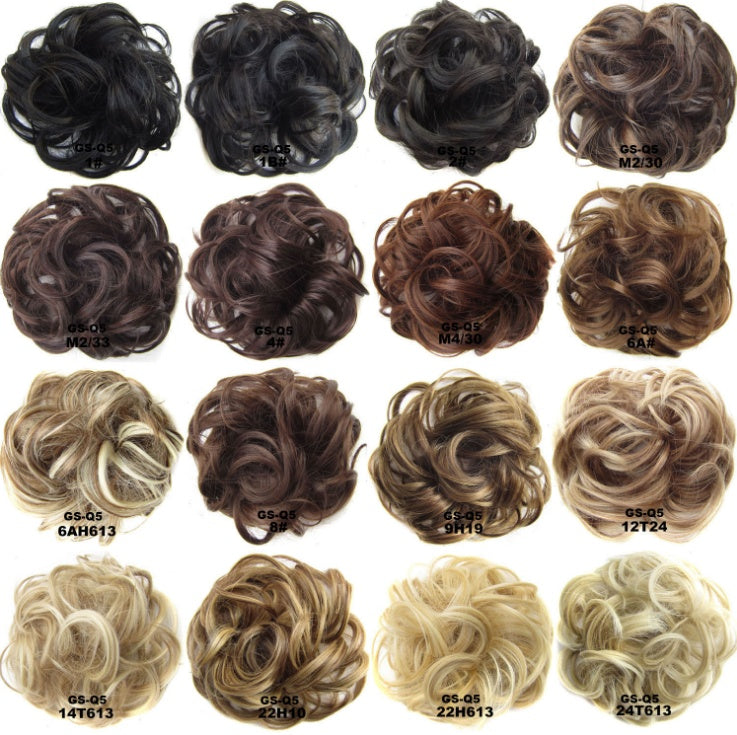 Hair ring accessory, close-up product view, type 0 design