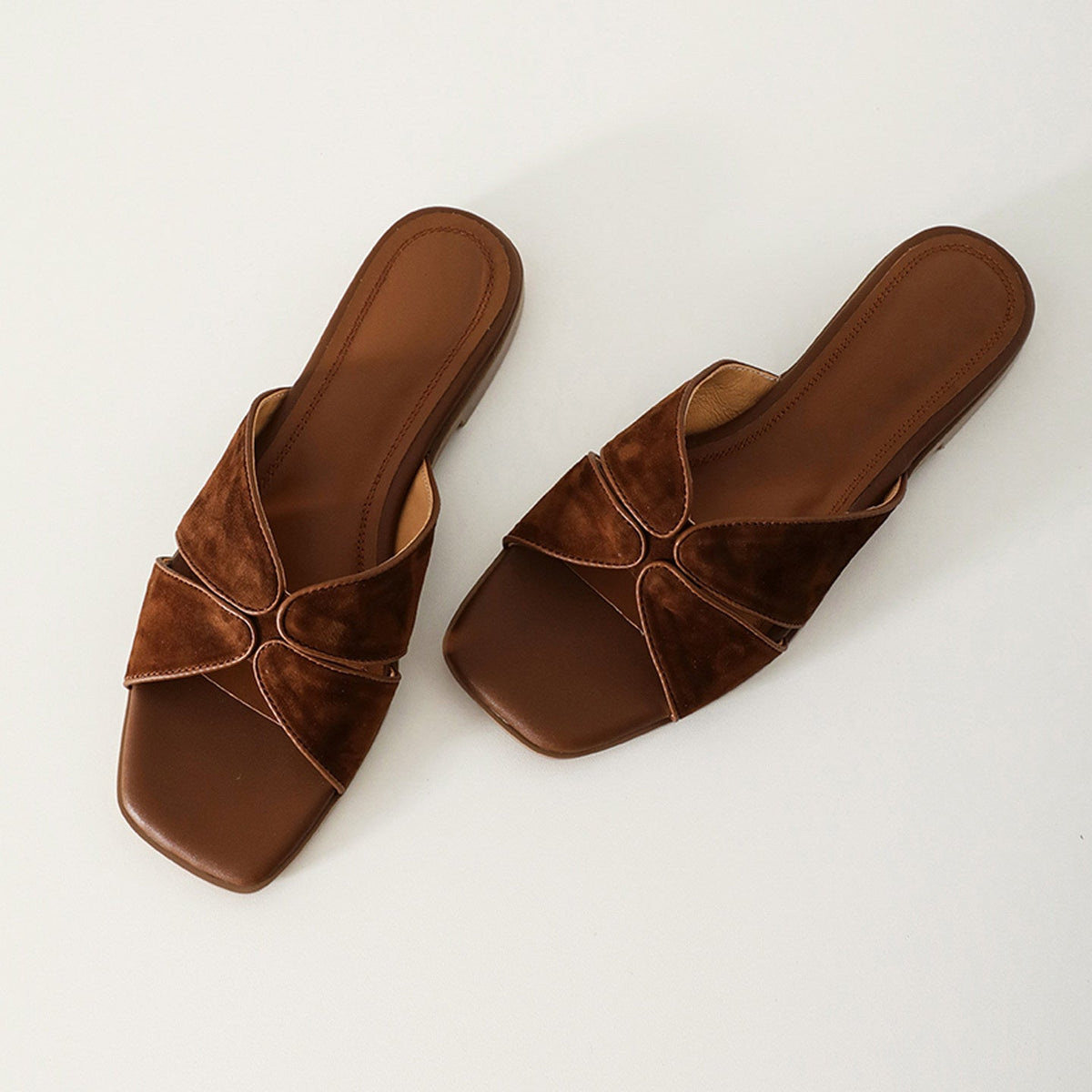 Fairy-style one-step slip-on comfortable sandals by My Store in a lightweight open-toe design