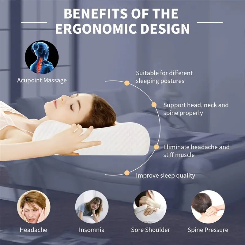 ComfortAlign Memory Foam Pillow