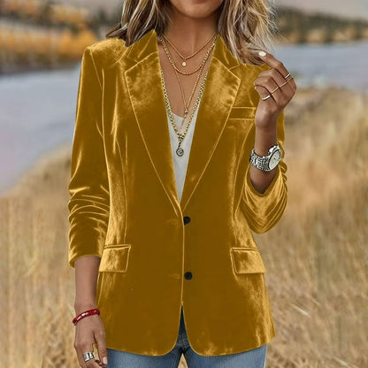Two-button long-sleeve blazer by My Store in a classic tailored design