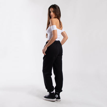 Women's off-shoulder cropped tee from POS Wholesale, stylish crop top with short sleeves and relaxed fit, casual summer fashion.