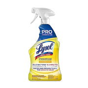 Lysol Pro All-Purpose Cleaner Advanced Deep Cleaning Sanitizing and Disinfecting Spray For Commercial Use Use to Clean and Deodorize Lemon Breeze Scent 32oz (Pack of 1)