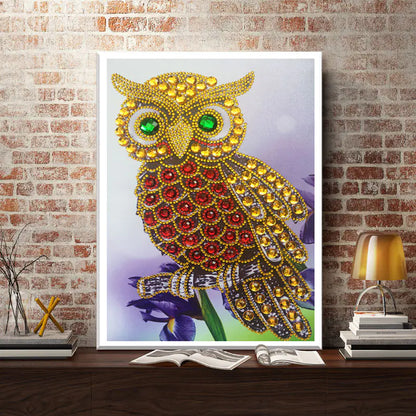 Unique Owl Diamond Painting Kit