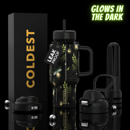 Coldest 24oz Limitless Ultra v8 water bottle with sleek design and durable stainless steel body, ideal for hydration on the go.