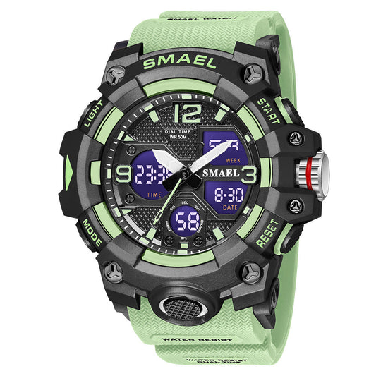 Outdoor sports alarm clock timing swimming electronic watch with digital display and durable wristband